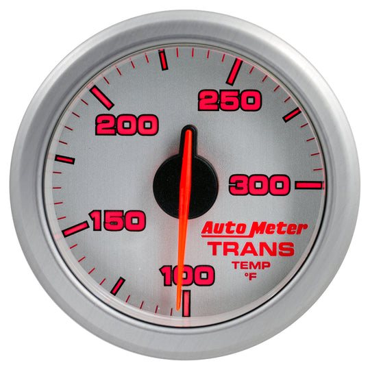 Autometer Airdrive 2-1/6in Trans Temperature Gauge 100-300 Degrees F - Silver