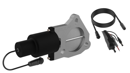 QTP 3in Bolt-On QTEC Electric Cutout Valve - Single