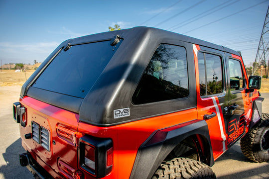 DV8 Offroad 2018+ Jeep Wrangler JL Unlimited Fastback Hard Top