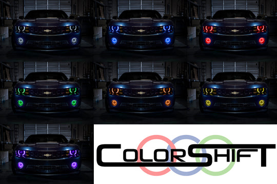 Oracle Chevrolet Camaro RS 10-13 Halo Kit - ColorSHIFT w/o Controller SEE WARRANTY