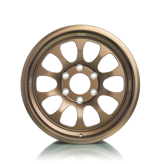 Titan 7 T-AK1 17x8.5 6x135 -1 Offset / 87.1 CB Techna Bronze Wheel (Dropship ONLY)