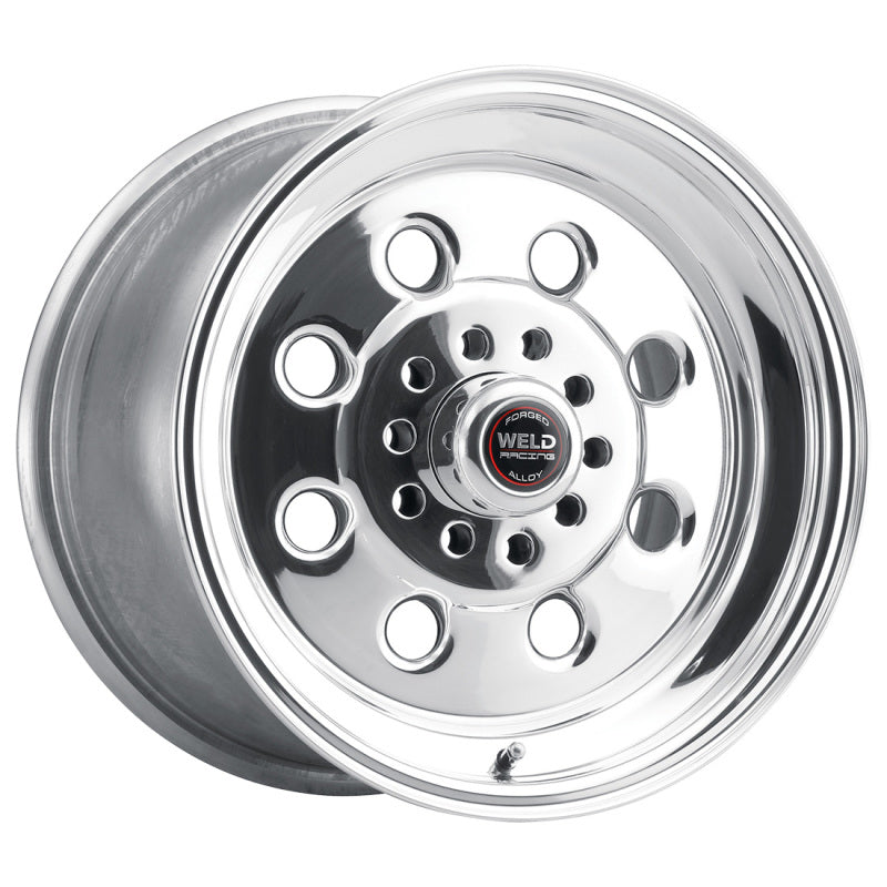 Weld Draglite 15x15 / 5x4.5 & 5x4.75 BP / 4.5in. BS Polished Wheel - Non-Beadlock