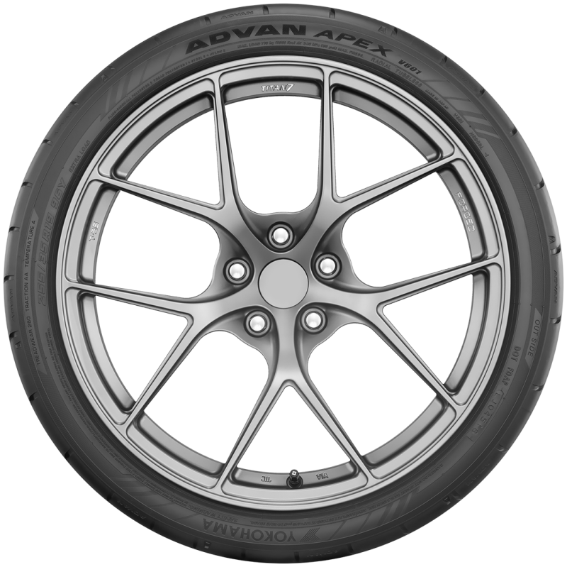 Yokohama Advan Apex V601 Tire - 265/35R21 101Y