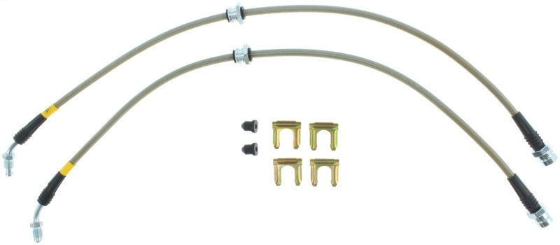 StopTech 04 VW Golf R32 AWD Front Stainless Steel Brake Line Kit