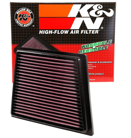 K&amp;N 08 Ford Fiesta 1.25L-L4 Drop In Air Filter