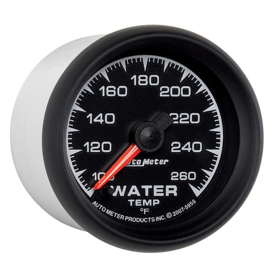 Autometer ES 52.4mm 100-260 deg. F Water Temprature Gauge