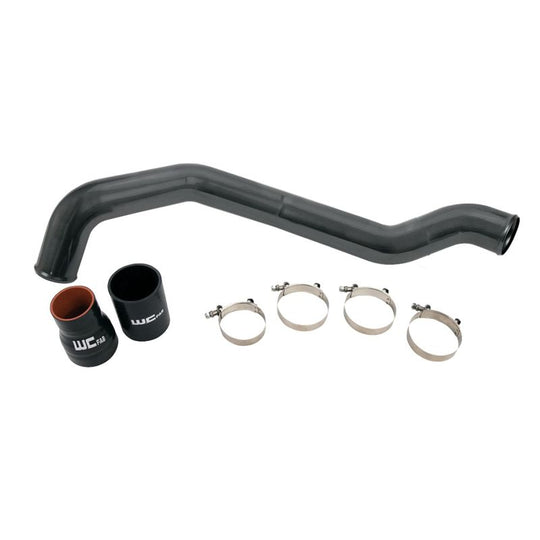 Wehrli 04.5-10 Chevrolet 6.6L LLY/LBZ/LMM Duramax Driver Side 3in Intercooler Pipe - Bengal Silver