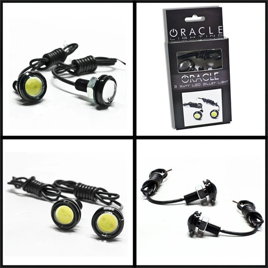 Oracle 3W Universal Cree LED Billet Light - White SEE WARRANTY