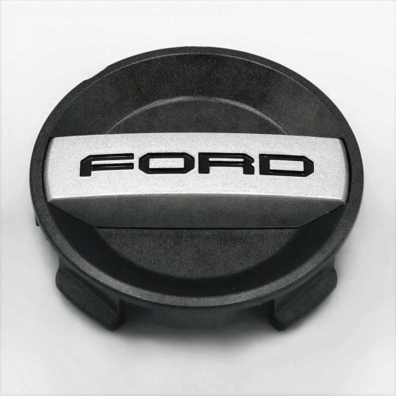 Ford Racing Ford Truck/SUV Black And Chrome Wheel Center Cap Kit