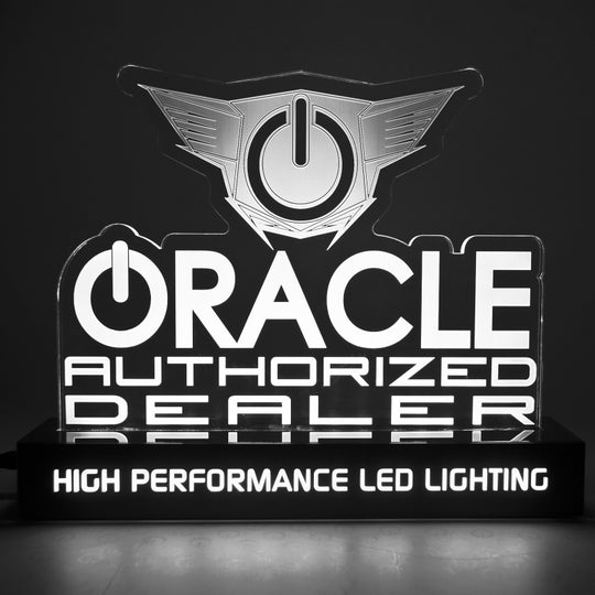 Oracle LED Authorized Dealer Display - Clear SEE WARRANTY