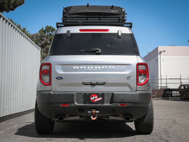 aFe Ford Bronco Sport 21-22 L3-1.5L (t)/L4-2.0L (t) Vulcan Cat-Back Exhaust System- Carbon Tips