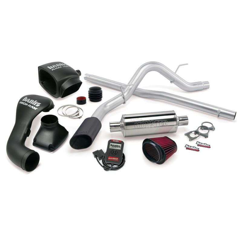 Banks Power 06-08 Ford 5.4L F-150 CCMB Stinger System - SS Single Exhaust w/ Black Tip