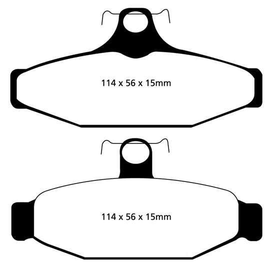 EBC 83-87 Chevrolet Corvette (C4) 5.7 Bluestuff Rear Brake Pads