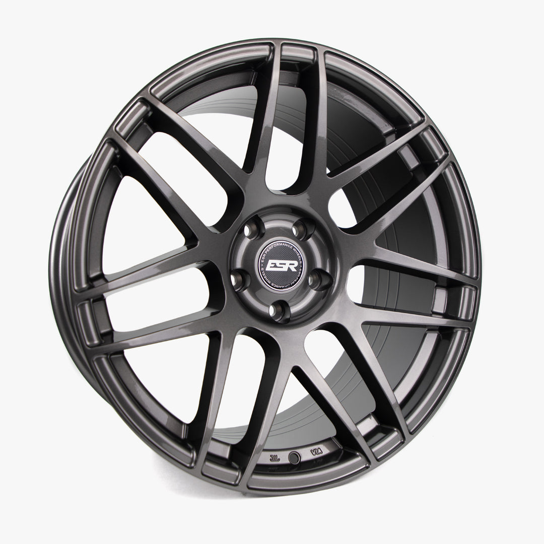 RF1 19X9.5 5X120 (CUSTOM DRILL) +22 GLOSS GRAPHITE FACE GLOSS GRAPHITE LIP